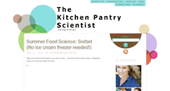 Desktop Screenshot of kitchenpantryscientist.com